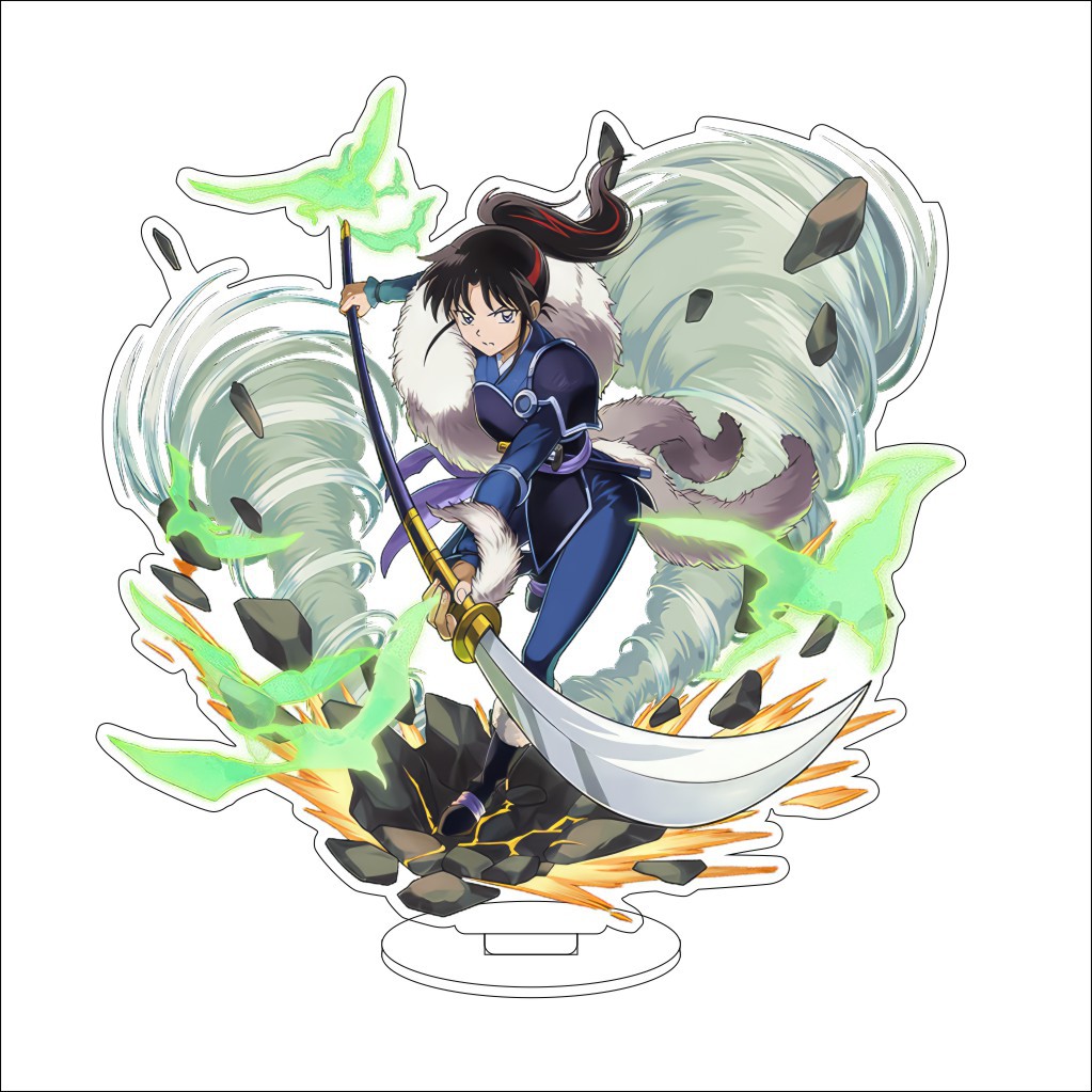 16CM Anime Inuyasha Kagome Hig - Figma Stand Set 评论和价格