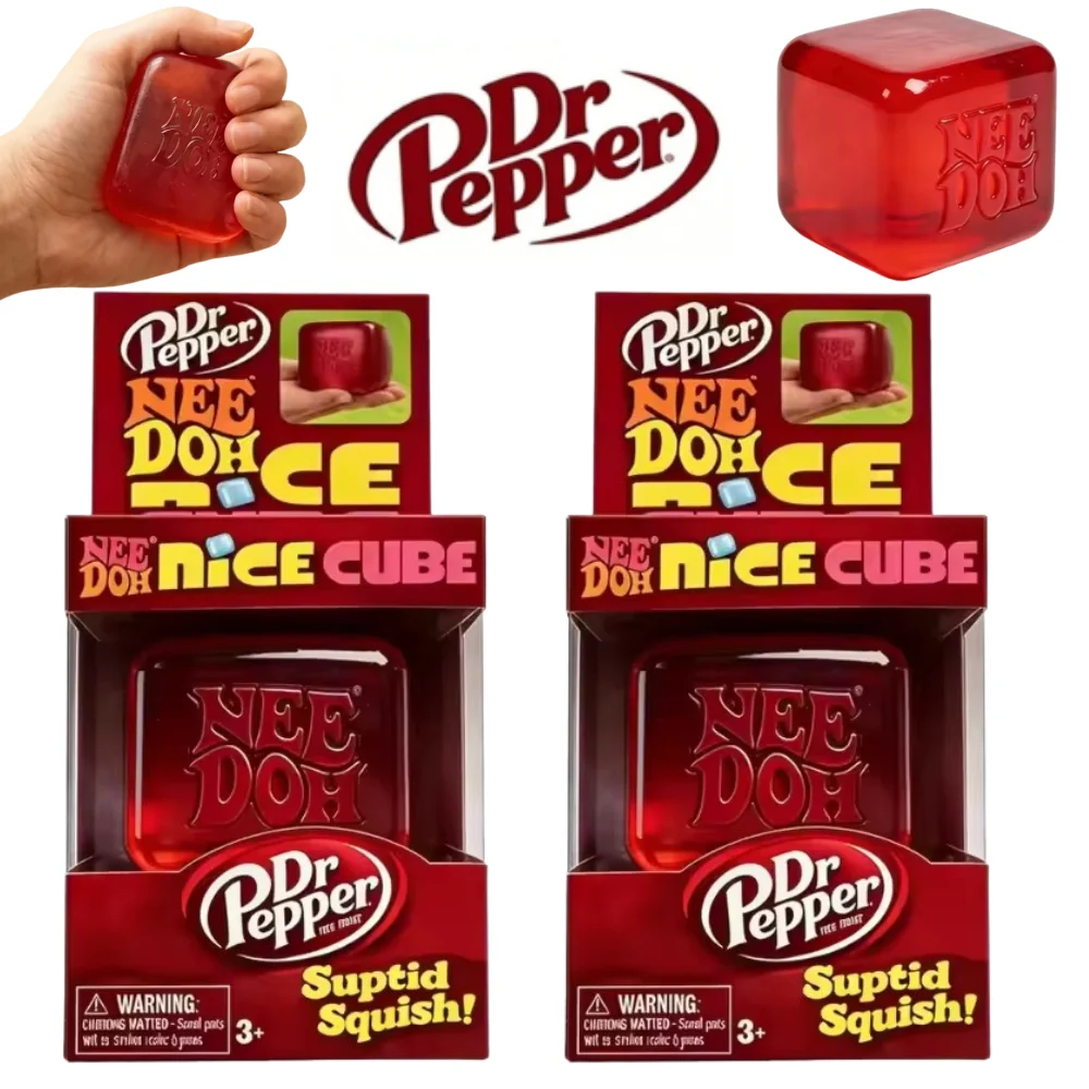 Dr Pepper X NeeDoh Nice Cube S - Fidget Cube Original 评论和价格