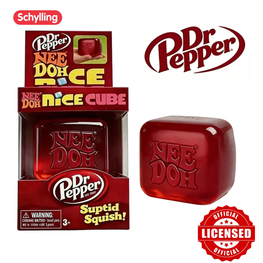 Dr Pepper X NeeDoh Nice Cube S - Fidget Cube Original 评论和价格