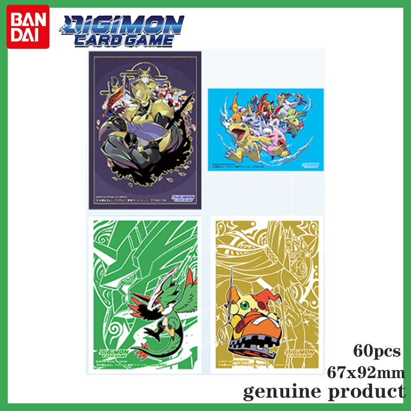 Digimon Card Sleeves 60pcs Set - Card Penny Sleeve 评论和价格