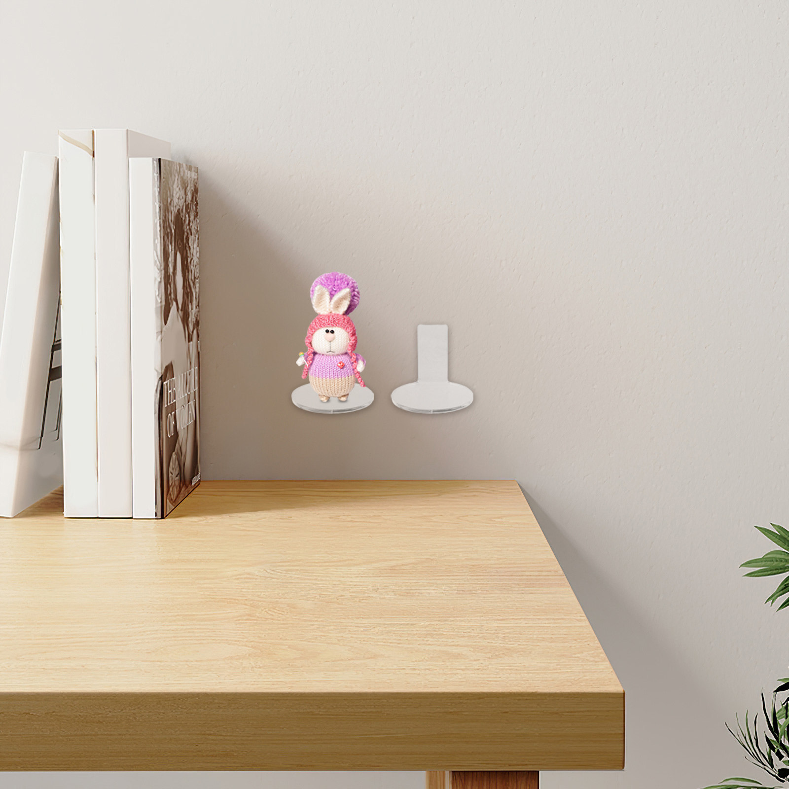 8Pcs Transparent Acrylic Figur - Action Figure Stand 评论和价格