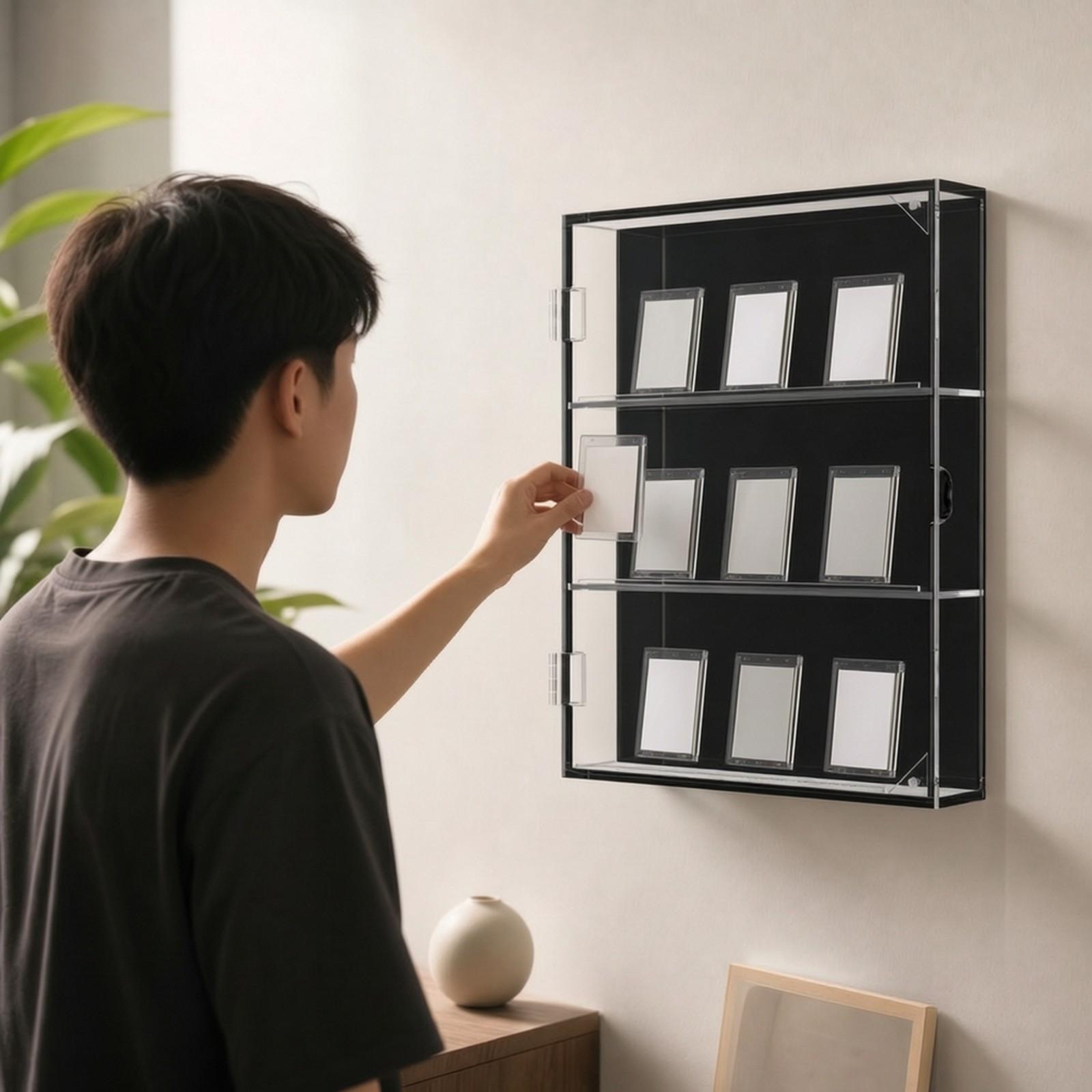 Acrylic Wall Card Display Case - Display Case Acrylic 评论和价格