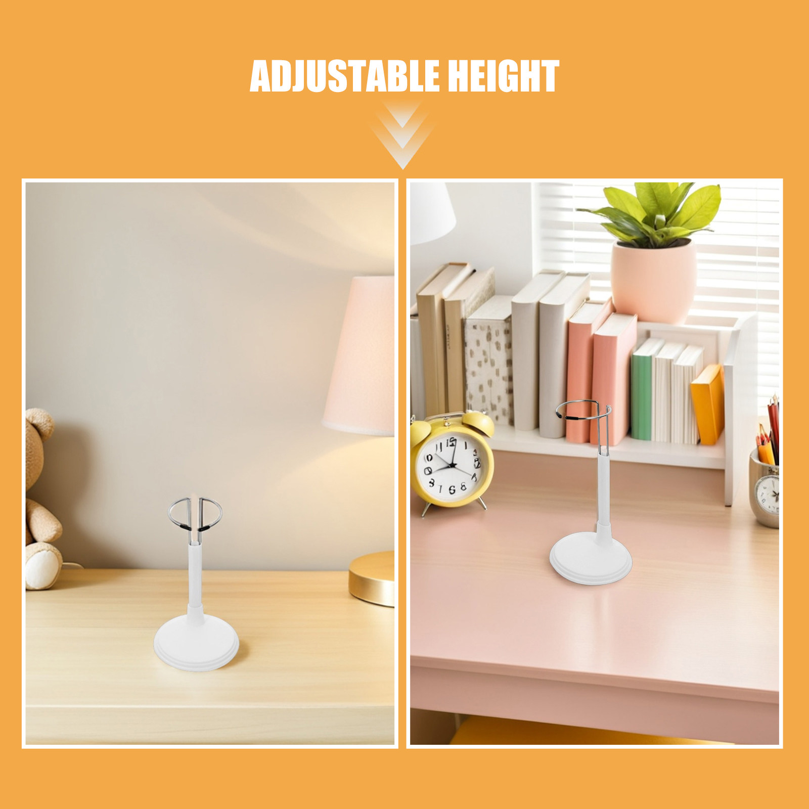 5Pcs White Adjustable Action F - Action Figure Stand 评论和价格