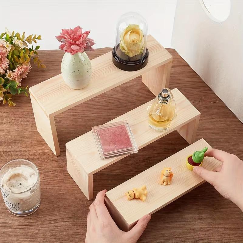 Rectangle Wood Jewelry Display - Display Risers Set 评论和价格