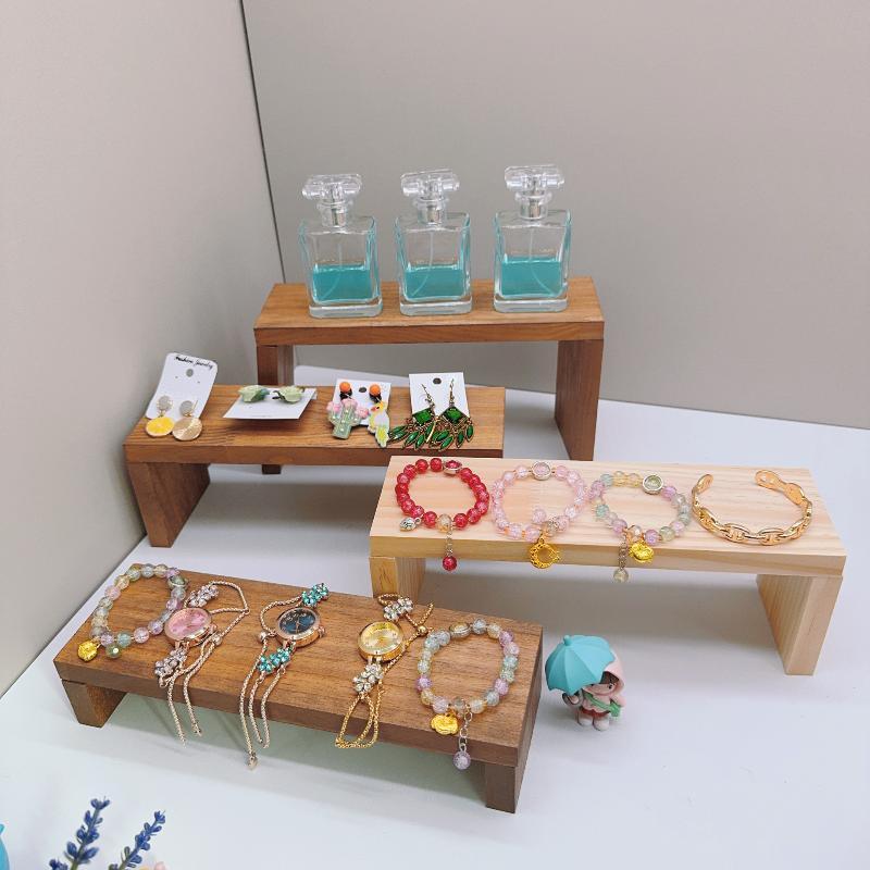 Rectangle Wood Jewelry Display - Display Risers Set 评论和价格